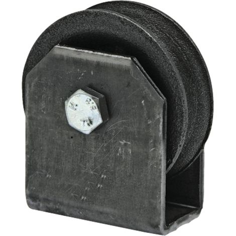Puleggia con staffa, diametro 80 mm (1/2)