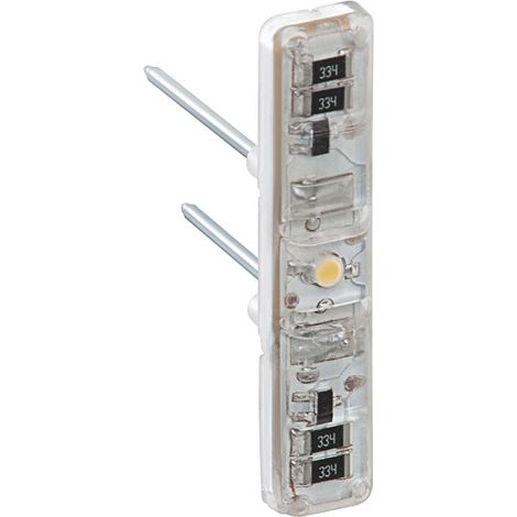 Voyant lumineux pour mécanismes CÉLIANE et MOSAIC 0,15mA 230V - LEGRAND - 067686 (1/2)