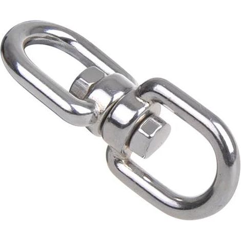 manille pivotante Seilflechter 6 mm acier inoxydable 1350 daN (1/4)