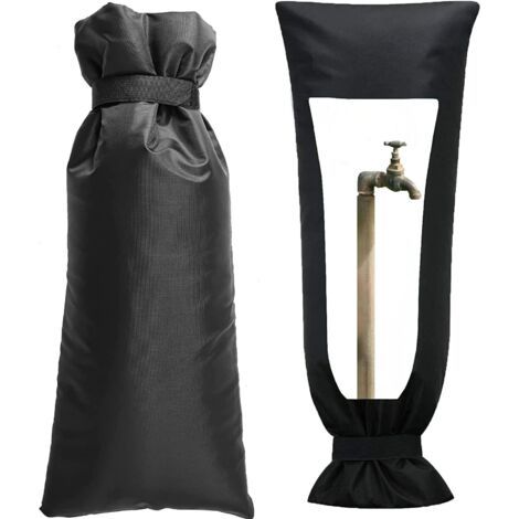 BUNTHAUS 63 cm x 33 cm Garten-Wasserhahn-Hitzeschutz, Außen-Wasserhahn-Schutzhülle, verdickend, winterfest (1/5)
