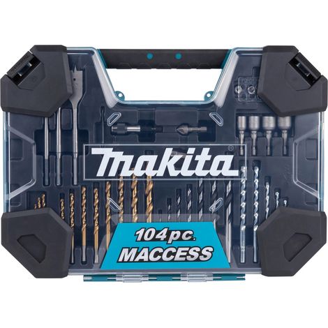 Makita E-22604 MACCESS Drill/Screwdriver Bit Set - 104 Piece (1/2)