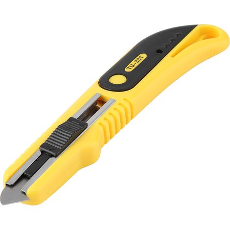 Ergonomic Rubber Handle Craft Precision Utility Knife for Art DIY Cutting Hobby Sculpture
