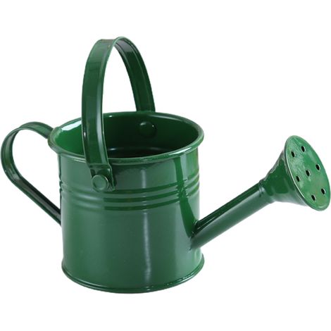 Arrosoir Miniature Métal Anyshop Collection Modèle S: Fer, 5 Coloris (Rouge, Bleu, Vert, Rose, Blanc), pour Jardin et Décor Vintage - 1 Pièce Inclus (1/5)