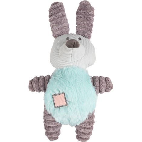 Peluche  junior dog,  lapin vert, 27 cm, pour chien - Flamingo (1/3)