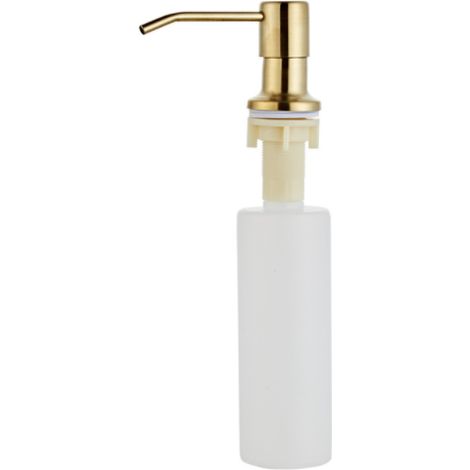 Filiyano-Pompe à détergent en acier inoxydable et bouteille en PP, pompe à détergent robuste pour plan de travail de cuisine (300 ml) (1/5)