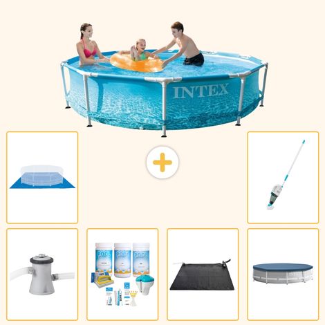 Intex Piscine Tubulaire Ronde - 305x76 cm - 7-pièces S20369 (1/4)