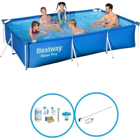Bestway Steel Pro Rechteckig - 300x201x66 cm - 3-teilig S22717