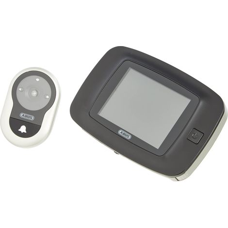 ABUS 388255 - DTS3214REC Mirilla digital gris/negra con grabación con pantalla de 3, 2"