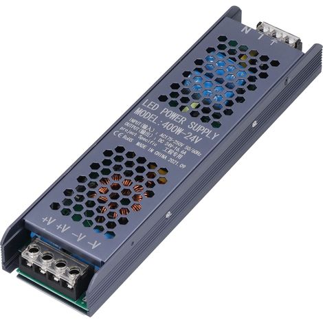 Alimentation à découpage LED driver transfo lampe magnétique noir long 400W AC175-250V (1/5)