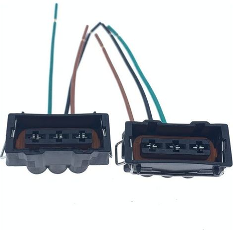 JB1202-3P Stecker für elektrische Lüfterbuchse, Lüfterschnittstelle, Kabelbaum und Stecker für Volkswagen Jetta (älteres Modell).