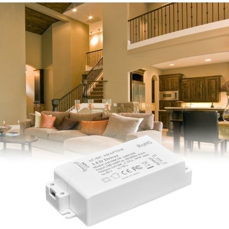Alimentation LED 30W 24V DC 1.25A, Transformateur à Tension Constante pour Éclairage Professionnel, AC 100-240V