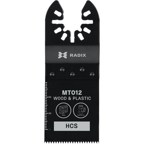 Lame multitool - Radix - Bi-métal - 40 x 44 mm - 18 dents (1,4 mm) fraisées