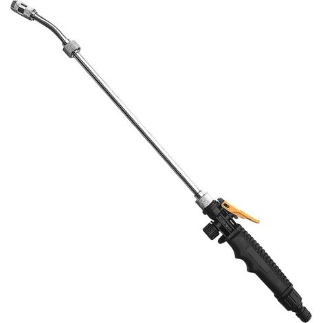 Buse à Eau Haute Pression Lance, Rampe de Pulvérisation en Métal de 48 CM et Interrupteur à Poignée, Pistolet à Eau Haute Pression Portable pour le Lavage de Voiture et L'arrosage du Jardin (1/5)