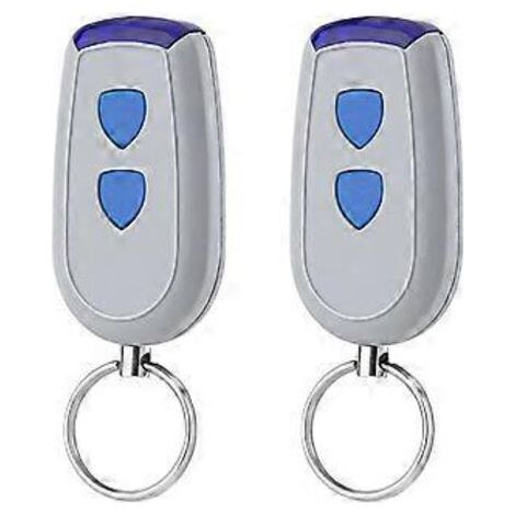 Lot de 2 télécommandes 433,92 MHz pour Crawford Standard Steel EA433 2KS-NANOTEH (1/5)