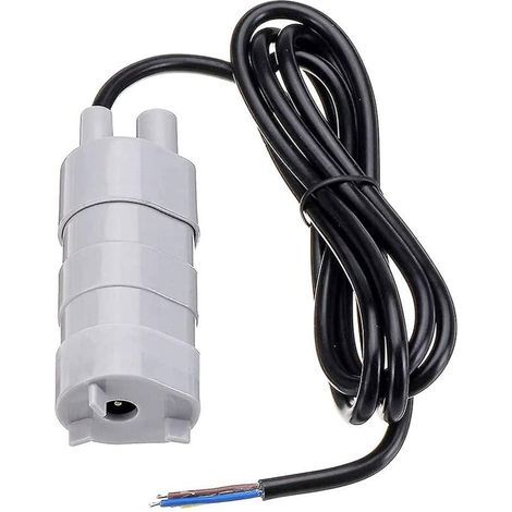 Submersible Pump, DC 12V High Flow Water Pump, Submersible Pump, Fresh Water Pump, Boat Pump for RV, Pond, Aquarium, Shower, Garden, 600 l/h
