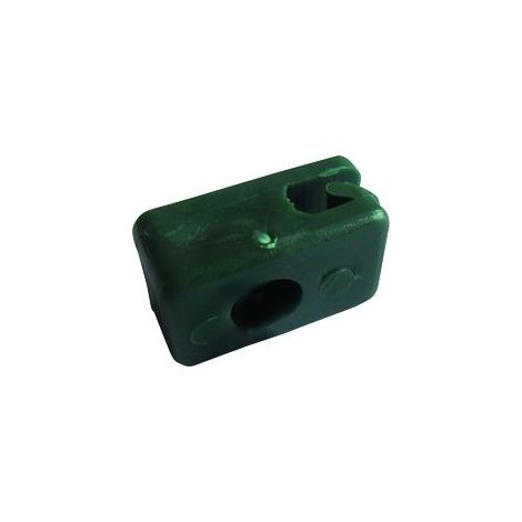 Fissacavi Per Pali Blinky Con Vite Fissaggio Verde Cf. 10Pz -6005