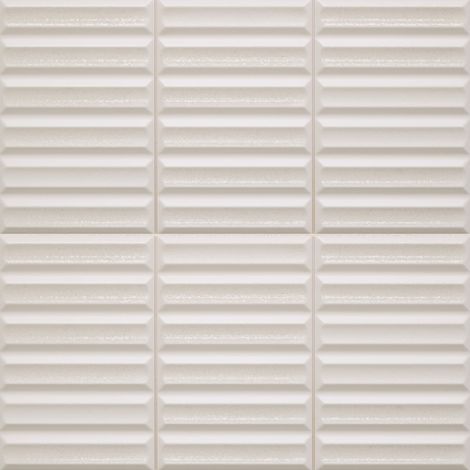 Carrelage 3D Beige 40x20x1,4 cm Movira - Mur intérieur (vendu par carton de 0,72 m²) - RO'MA CARRELAGE