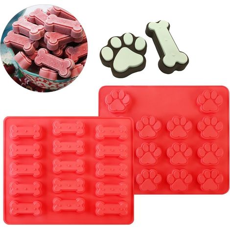Moule de Cuisson, 2 pièces de Cuisson innovantes Biscuits Biscuits Gâteau Fabrication de moules en Silicone Plateau KitcheDIY Outils Articles de Cuisine (1/5)