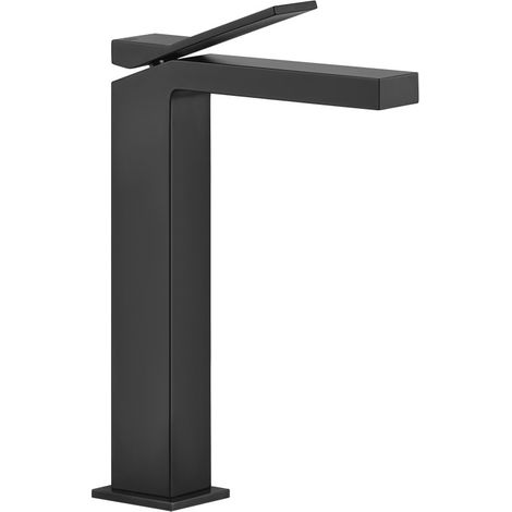 GESSI Waschtisch-Einhebelmischer Rettangolo K erhöhter Standfuß Schwarz XL (1/2)