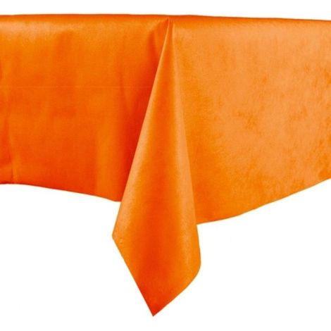Trade Shop - Mesa De Mesa De Plástico Rectangular Tabla De Mesa 137x183cm Naranja -