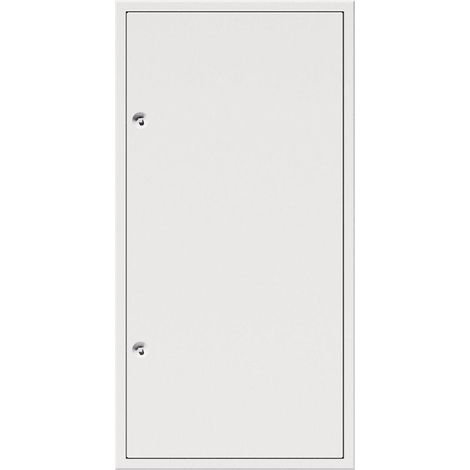 Porte de révision PRIMUS blanche 400x800 fermeture à 4 pans