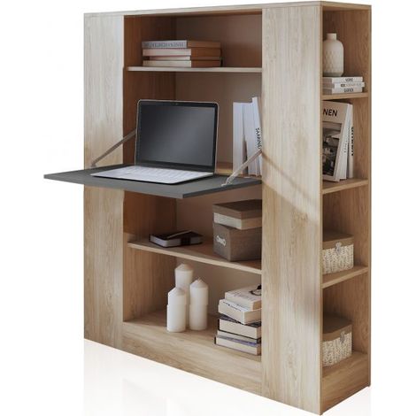 Estantería estudio Play Tofe - Gris Grafito (ancho) x 139,6cm (alto) (1/5)