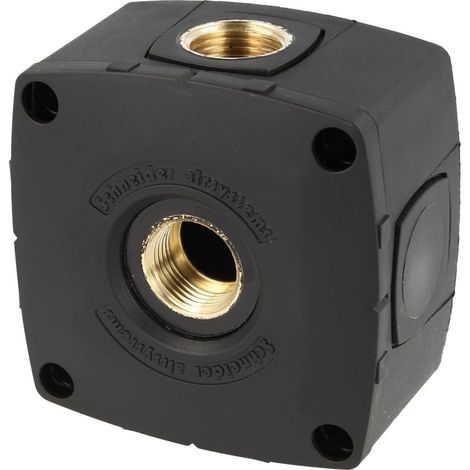 Boîte de tuyauterie de base 1/2'' FF 1 x entrée d'air, 1 x sortie d'air