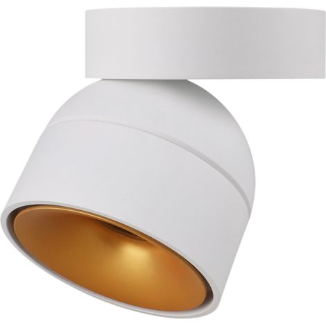 Adosado tilt UKU4 Corte de fase L,C LED COB 7W 881lm(684lm)/913lm(659lm)/954lm(701lm) CRI90 2700K/3000K/4000K 60º Blanco Oro