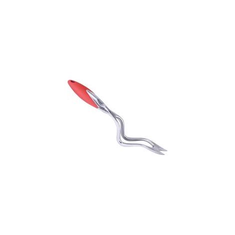 Pince de ramassage pliable 33 pouces en aluminium, outil d'aide handicapé, pince rotative en caoutchouc, ramasse-déchets orange – (1/5)