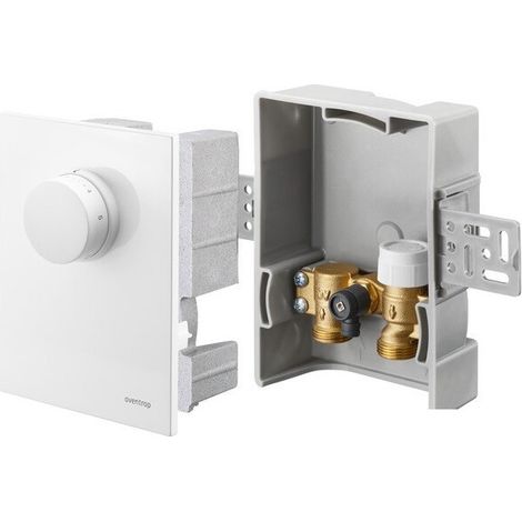UNIBOX T, AVEC THERMOSTAT UNI FHU, BLANC