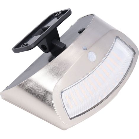 Lampe murale solaire LED ultra-lumineuse 4 modes avec détecteur de mouvement 600 lm pour cour extérieure (1/5)