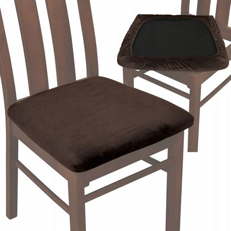Stuhlbezug TESS Veloursbraun