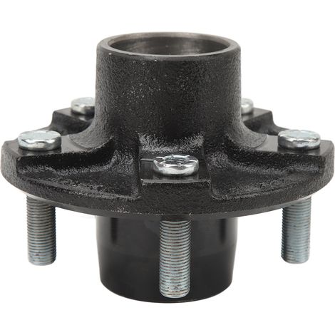 Kit de moyeu de remorque 2000 lb, 5 sur 4,5 po, pour fusée d'essieu de remorque de bateau cargo de 1 po et 1 1/16 po (1/5)