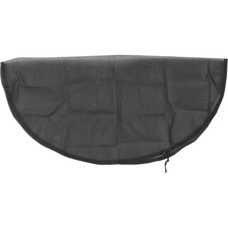 Netzabdeckung aus Polyester für Regentonnen, praktische Netzabdeckung mit Kordelzug, Regentonnenschutz für den Garten (1/5)