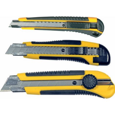 CUTTER LAMA SPEZZARE 18MM GUIDA METALLO MAURER 2LAME - CF. BLISTER (1/5)
