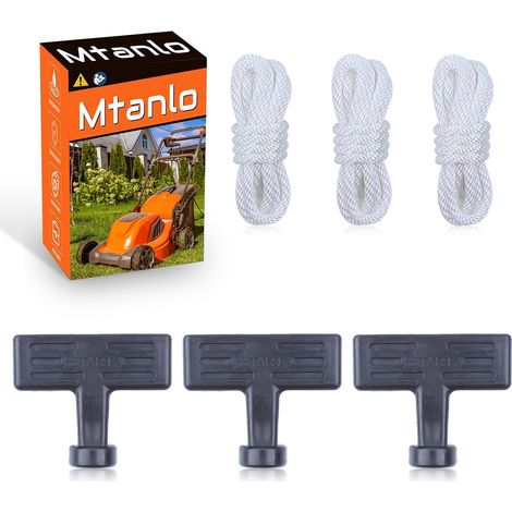 pour Honda GX270 GX340 GX390 GX420 GX610 GX620 188F 190F 11HP 13HP Pompe à eau moteur à essence 4 temps, kit de poignée de démarrage, 17210-ZE1-822, 17210-ZE1-505 (1/5)