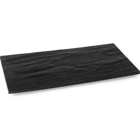 Présentoir Mélamine Noir Effet Ardoise - GN 1/2 à GN 1/4 - Pujadas