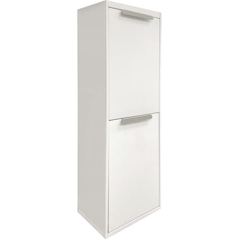 ARREGUI Ecoclas Recycling Abfalleimer / Mülleimer aus Stahl, Mülltrennsystem mit entnehmbaren Inneneimern aus Kunststoff mit Griff Weiß 2 x 17L (34 L) (1/3)