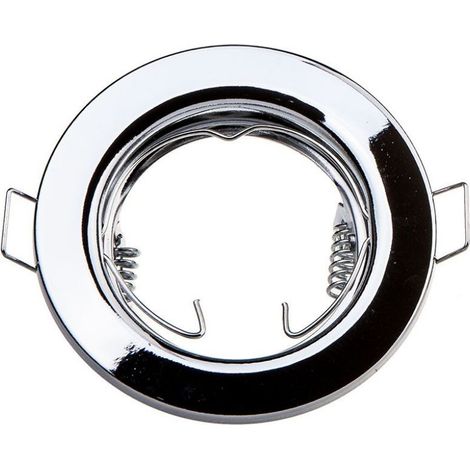 GU10 ROTONDO CORPO FARETTO CHROME 2 PZ/SCATOLA (1/5)