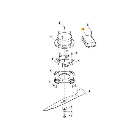 STEUERUNG SLM 340/380 Li 48V 20A ORIGINAL STIGA - 118206013/0