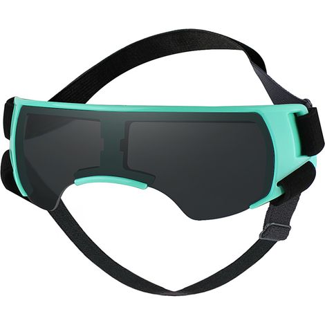 par de gafas de sol para perros, policarbonato, protección UV, resistentes al viento, ajustables, Pomerania/Yorkshire Terrier (1/5)