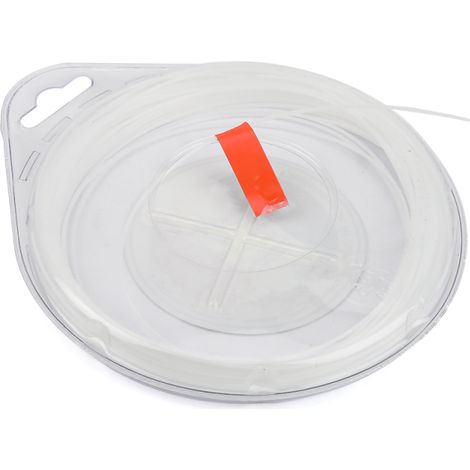 Fil débroussailleuse Rond 3 mm x 30 m Fil Nylon (1/5)