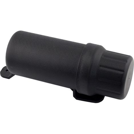 Sac de rangement étanche pour outils de moto, boîte cylindrique pour imperméable et gants, conteneur en plastique ABS