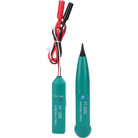 Traceur de Cable Electrique, Détecteur de Cable Électrique, MS6812 Traceur Cable, Multifonctionnel Testeurs de Circuits, Testeur de Câble Téléphonique pour Recherche de Ligne (1/4)