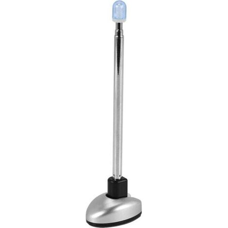 Antenne Télescopique Universelle pour Voiture Élastique Position Sécurité Pare Chocs (1/4)