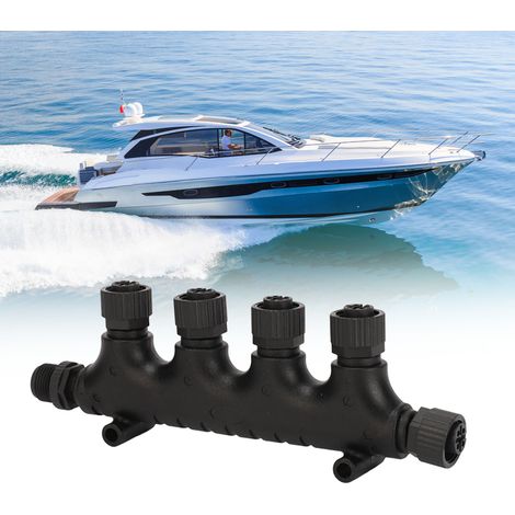 Connecteur en T NMEA 2000 4 Ports M12 5 Broches Étanche IP67 pour Réseaux Lowrance (1/5)