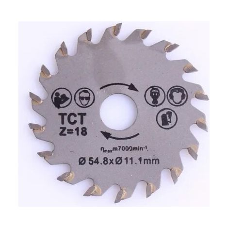 Mini-Kreissägeblatt, Außendurchmesser 54,8 mm, hohe Qualität, Schneidwerkzeuge, Direktversand (1/3)