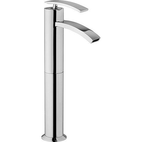 Rubinetto Miscelatore monoforo per lavabo alto serie Ray Jacuzzi senza scarico 0IO00493JA00 cromato (1/3)