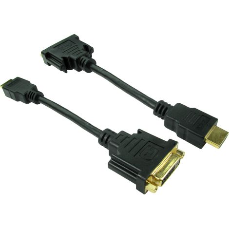 Adaptateur RS PRO Droit, HDMI Mâle vers DVI-D Femelle ( Prix pour 1 )