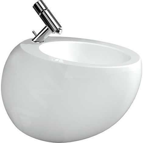 LAUFEN Alessi one Bidet suspendu, 1 trou pour robinet, 390x585mm, (1/4)